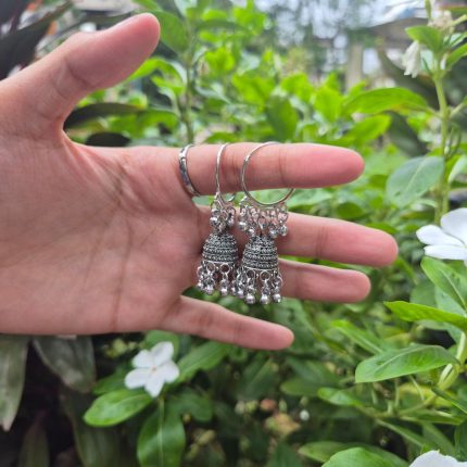 DESI OXIDISED EARRINGS 10.0